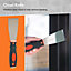 Vonhaus Window Glazing Tool Kit - High Tensile Steel Chisel, Rubber Mallet Hammer & Polypropylene Paddle