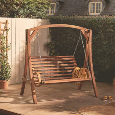 Garden chair swing discount set