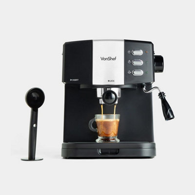 VonShef 15 Bar Espresso Machine DIY at B&Q