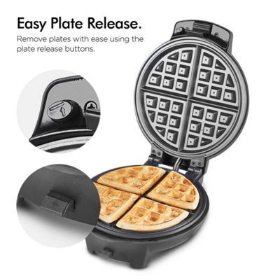 Vonshef 13177 Two-in-One Sandwich and Waffle Maker for 220 Volts