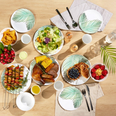 Microwavable dinner set sale