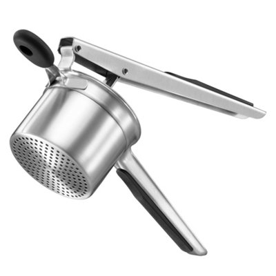 VonShef Potato Ricer Masher, Multifunctional Stainless Steel Fruit ...