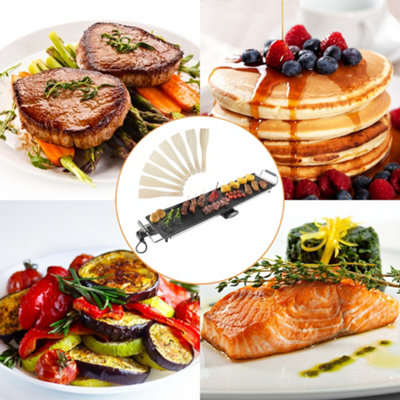 VonShef Teppanyaki Grill XXL, Electric Grill w/ Non-Stick Plate