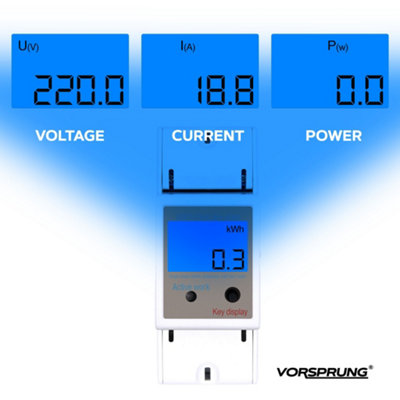 Vorsprung Digital Electricity Meter - Single Phase (220V) - Meter 5 - 4
