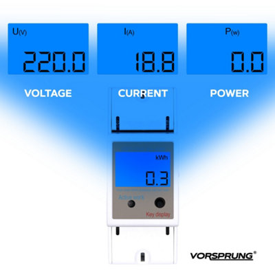 Vorsprung Digital Electricity Meter - Single Phase (220V) - Meter 5