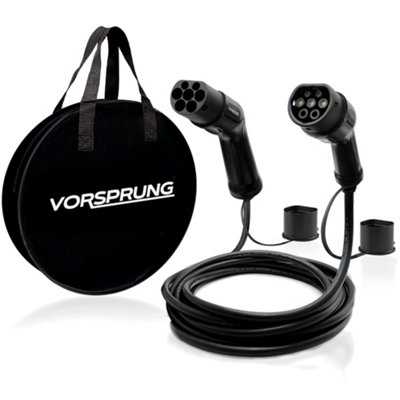 Vorsprung EV Charging Cable - Type 2 to Type 2 - 10-Metre - 1 Phase - 32A/7.68kW