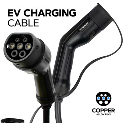 Vorsprung EV Charging Cable - Type 2 to Type 2 - 5-Metre - 1 Phase - 32A/7.68kW