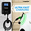 Vorsprung Oasis - EV Wall Charger with RFID & LCD Display - 32A/7.4kW - 5-Metre Type 2 Tethered Cable