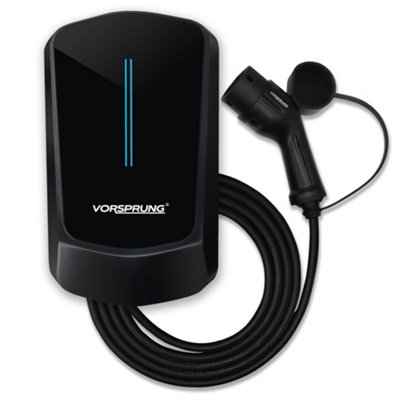 Vorsprung Titan Pro - Smart EV Wall Charger with Smart App - 5-Metre Type 2 Tethered Cable - 32A/7.4kW