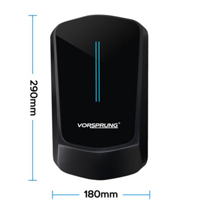 Vorsprung Titan Pro - Smart EV Wall Charger with Smart App - 5-Metre Type 2 Tethered Cable - 32A/7.4kW - 3