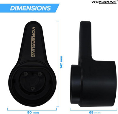 Vorsprung Wall-Mounted Cable Holder for EV Charging Cables (Type 2)