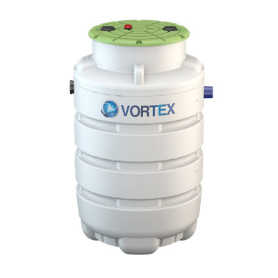 VORTEX Sewage Treatment Plant with Pumped Outlet (4 Person)