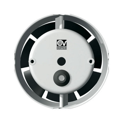 Vortice 11101 MG 100/4 T Punto Ghost Inline Extractor Fan 100mm / 4 Inch (Timer Model)