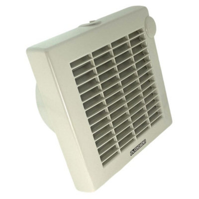 Vortice 11431 Punto M 150/6 AT Axial Kitchen / Utility Room Extractor Fan with Auto Shutters (Timer Model)