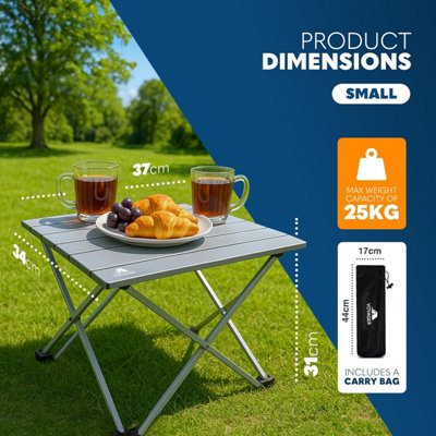 Voyager Camping Table Foldable Outdoor Table with Adjustable Height ...