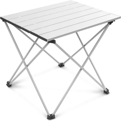 Voyager Camping Table Foldable Outdoor Table with Adjustable Height, Extra  Storage, Quick Setup, Lightweight Durable