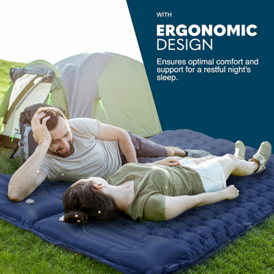 Voyager Double Sleeping Pad Ergonomic Durable 40D Nylon TPU Easy ...