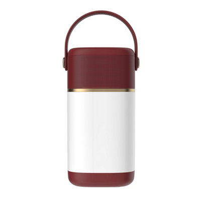 VQ Crimson Radiance Halo Built-in Lantern with 22-Watt Bluetooth Speaker & Power Bank