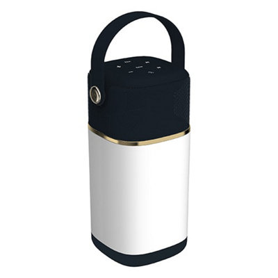 VQ Sapphire Noir Halo Built-in Lantern with 22-Watt Bluetooth Speaker & Power Bank