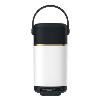 VQ Sapphire Noir Halo Built-in Lantern with 22-Watt Bluetooth Speaker & Power Bank