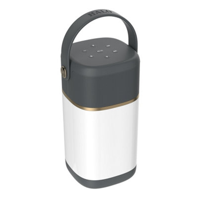 VQ Slate Chic Halo Built-in Lantern with 22-Watt Bluetooth Speaker & Power Bank