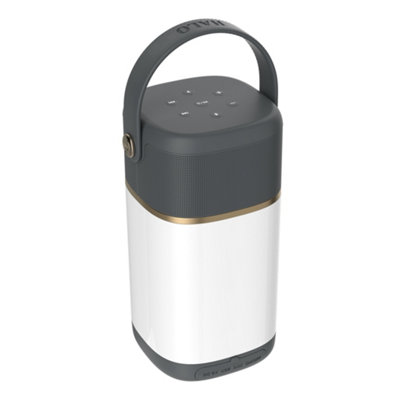VQ Slate Chic Halo Built-in Lantern with 22-Watt Bluetooth Speaker & Power Bank