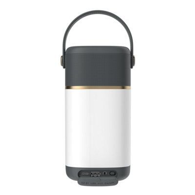 VQ Slate Chic Halo Built-in Lantern with 22-Watt Bluetooth Speaker & Power Bank