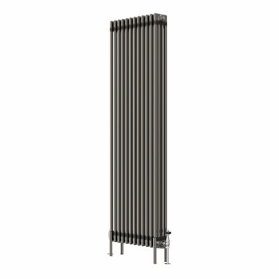 VRUC Cast Iron Style Radiator Traditional 4 Column 1800x560mm Raw Metal