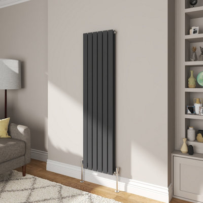 VRUC Double Flat Panel Designer Radiator Anthracite 1600x408mm