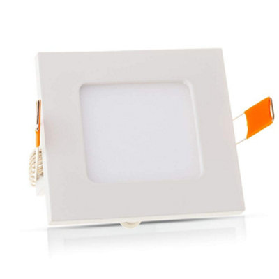 VT-1807 18W LED PREMIUM PANEL ,6400K, SQUARE, 205mm x 205mm CUT OUT