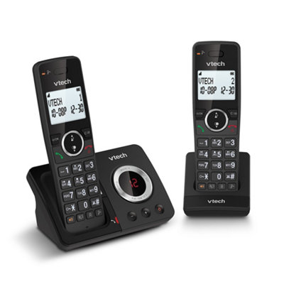 VTech ES2051 DECT Cordless Telephone Answering Machine Twin Handset