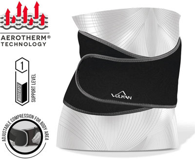 Vulkan Classic Universal Back Support for Lower Back Pain Relief and ...