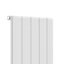 VURTU Alum1 Designer Vertical Radiator, 1800(H) x 470(W), White, 650101