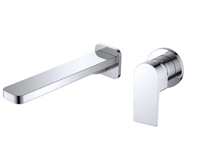 VURTU Barkway Wall Mounted Basin/ Bath Filler, 1/4 Turn, Single Lever Ceramic Disc, Chrome, 534700C VP993121