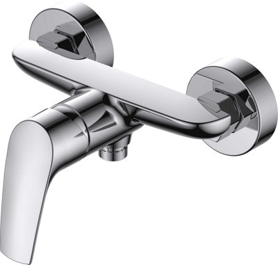 VURTU Hades Wall Mounted Manual Shower Mixer, 131(H) x 216(W), Chrome, 574101 Price Comparisons | Compare The Build