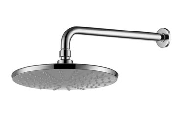 VURTU Hertford Dual Function Fixed Shower Head, 110(H) x 250(W), Chrome, 991104