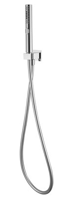 VURTU Hertford Pencil Shower Handset, 238(H) x 50(W), Chrome, 981165C 992114C 995203