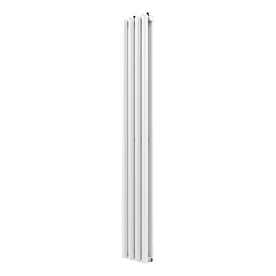 VURTU2 Designer Vertical Double Panel Radiator, 1600(H) x 240(W), White ...