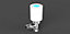 VURTU23 Angled Thermostatic Bluetooth Radiator Valve, 98(H) x 78(W), White,  616721