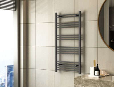VURTU5 Designer Vertical Ladder Style Radiator, 1200(H) x 600(W ...