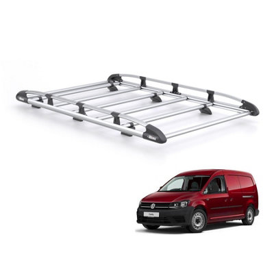 VW Caddy Roof Rack for 2010-2015 Maxi Model (Tailgate) Rhino KammRack ...