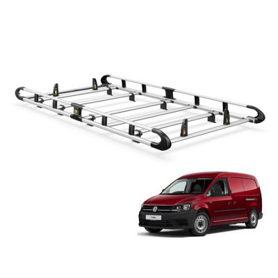 VW Caddy Roof Rack for (2010-2015) Maxi Wheelbase Van Guard UltiRack+