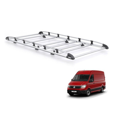 VW Crafter Roof Rack for 2017+ L3 with H2/H3 - Rhino KammRack Note ...