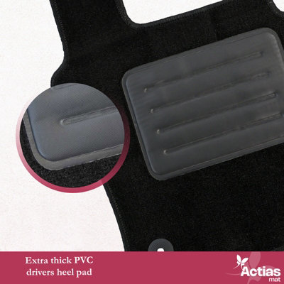VW Golf Mk7 2013 to 2020 Tailored Luxury Carpet Car Floor Mat 4pc Set