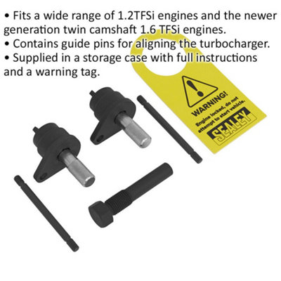 VW Petrol Engine Timing Tool Kit for 1.2 and 1.6 Chain Drive Engines