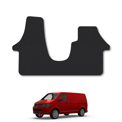 VW Transporter T5 2003-2015 (Double Seat) Extra Heavy Duty 5mm Rubber ...