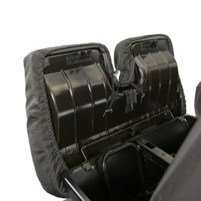 VW Transporter T5/T5.1 (2003-2015) Front Seat Covers Tailored (Black) - UK Custom Covers - 8