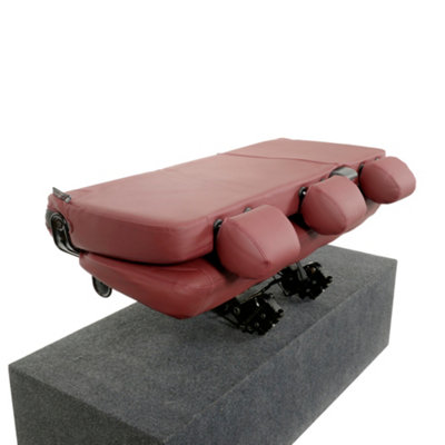 VW Transporter T5/T5.1 Kombi (2003-2015) Tailored Leatherette Seat Covers - Red