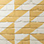 Vymura London Brick Mustard Yellow Wallpaper FD42677
