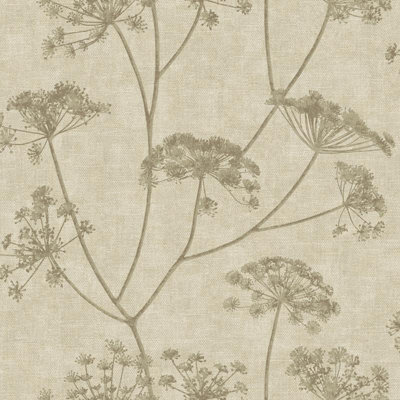 Vymura M95702 Mirella Floral Wallpaper, Natural